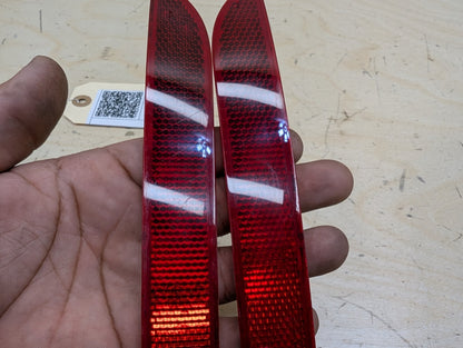 2012-2018 BMW 328i F30 Rear Left Right Bumper Reflectors SET 7301188