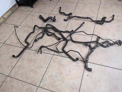 2011-2016 BMW M5 F10 Engine Radiator Cooling Coolant Pipe Hoses SET 8386545 OEM