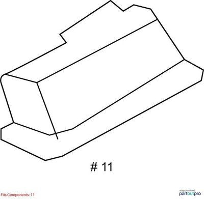 OEM BMW F15 F22 F23 F87 F85 M2 Rear View Reverse Back Up Camera Cover Trim