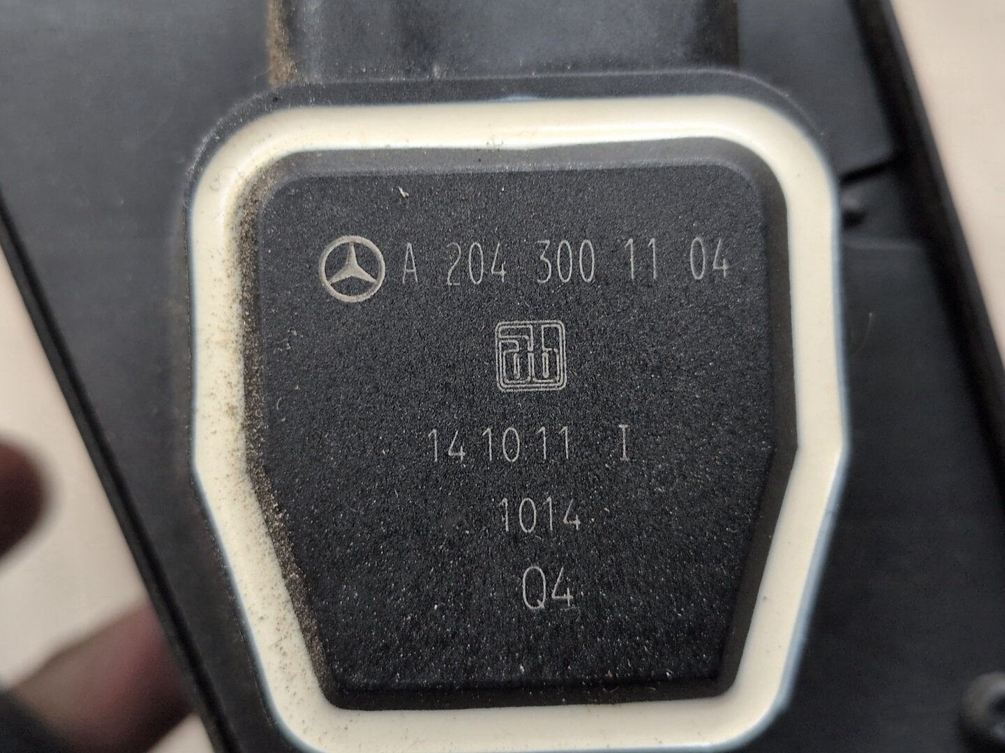 2009-2012 Mercedes-Benz E550 W212 Gas Accelarator Pedal A2043001104 OEM