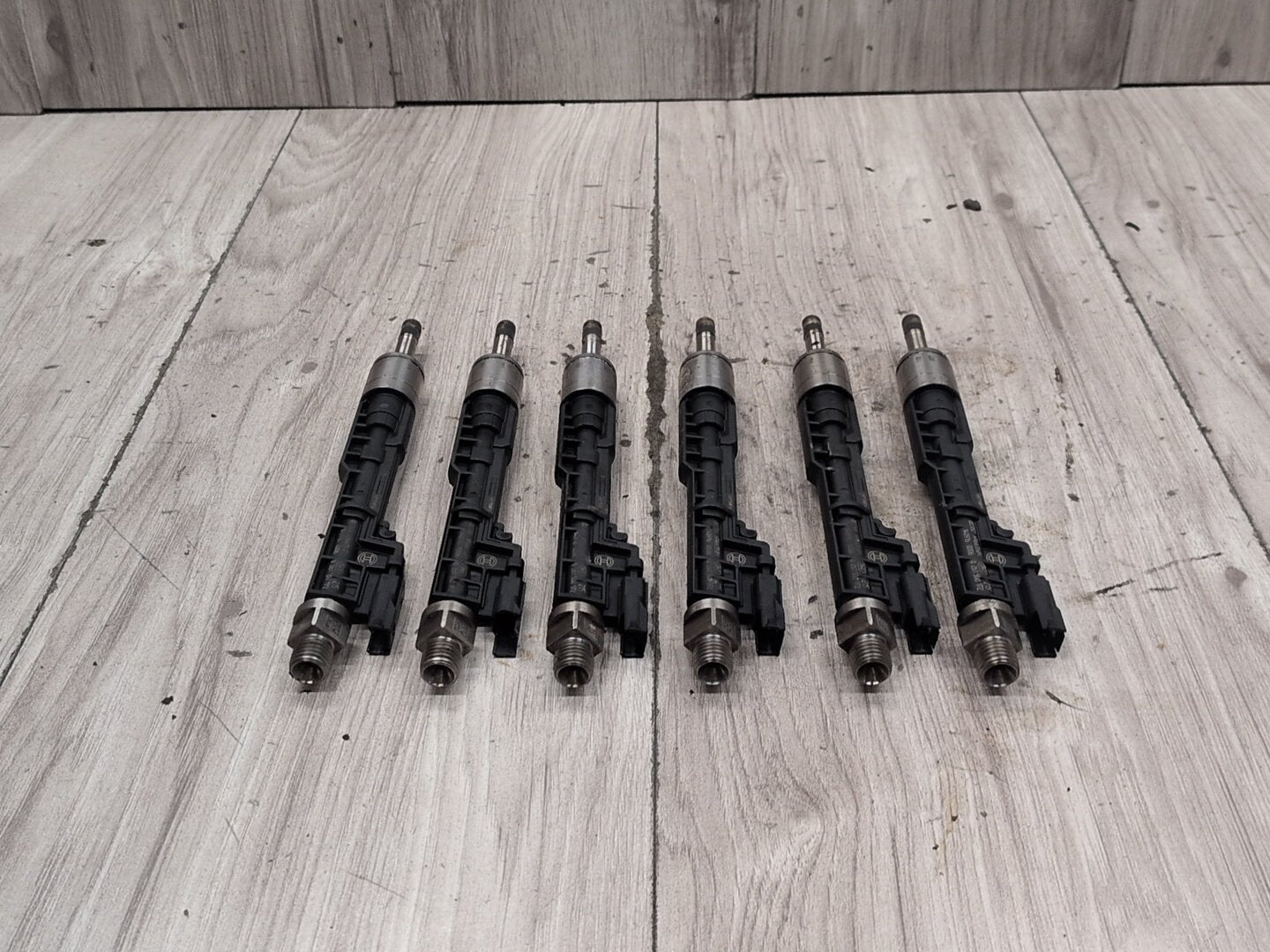 2012-2018 BMW F30 335i N55B30M0 Engine Motor Injector SET 7639994