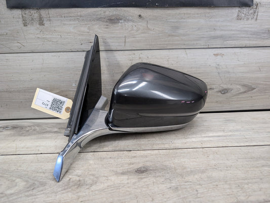 16-22 OEM BMW G12 740 Front Left Driver Side Mirror Heated w/ Camera Grey A90