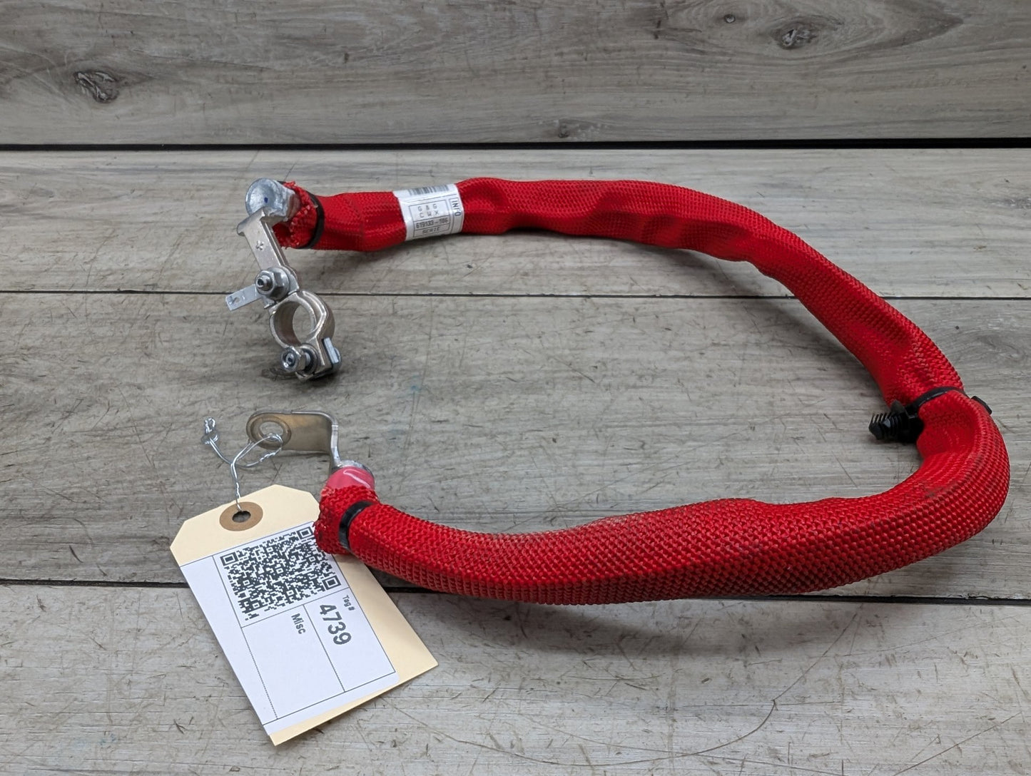 18-21 OEM BMW G01 G02 F98 X3 X4 Battery Plus Pole Terminal Positive Red Cable