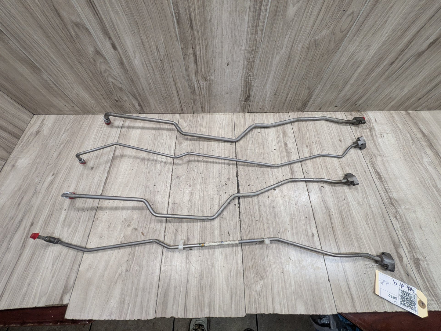2007-2013 BMW X5 E70 Power Steering Gear Rack & Pinion Pressure Pipe Line Hoses 6783673