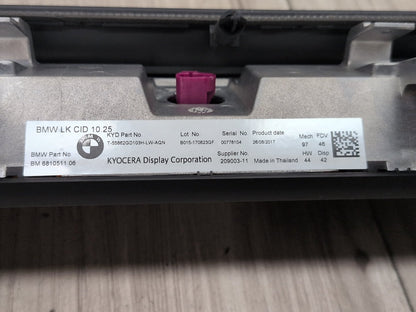 17-20 OEM BMW F90 M5 G30 G32 Central Information Display Screen 10.25" NBT