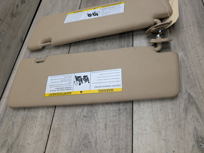 2007-2013 BMW X5 E70 Front Left Right Sun Visor SET