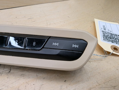 OEM BMW G20 G22 G23 G26 330 M340 430 Audio Control Radio Switch Button Beige