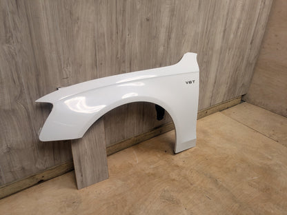 2009-2012 Audi A4 S4 B8 Front Left Driver Fender Panel White T9/ Y9C