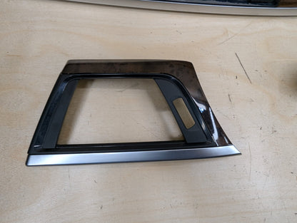 *OEM BMW F30 F31 F32 F34 F36 F80 F82 Interior Center Console Door Vent Trim SET