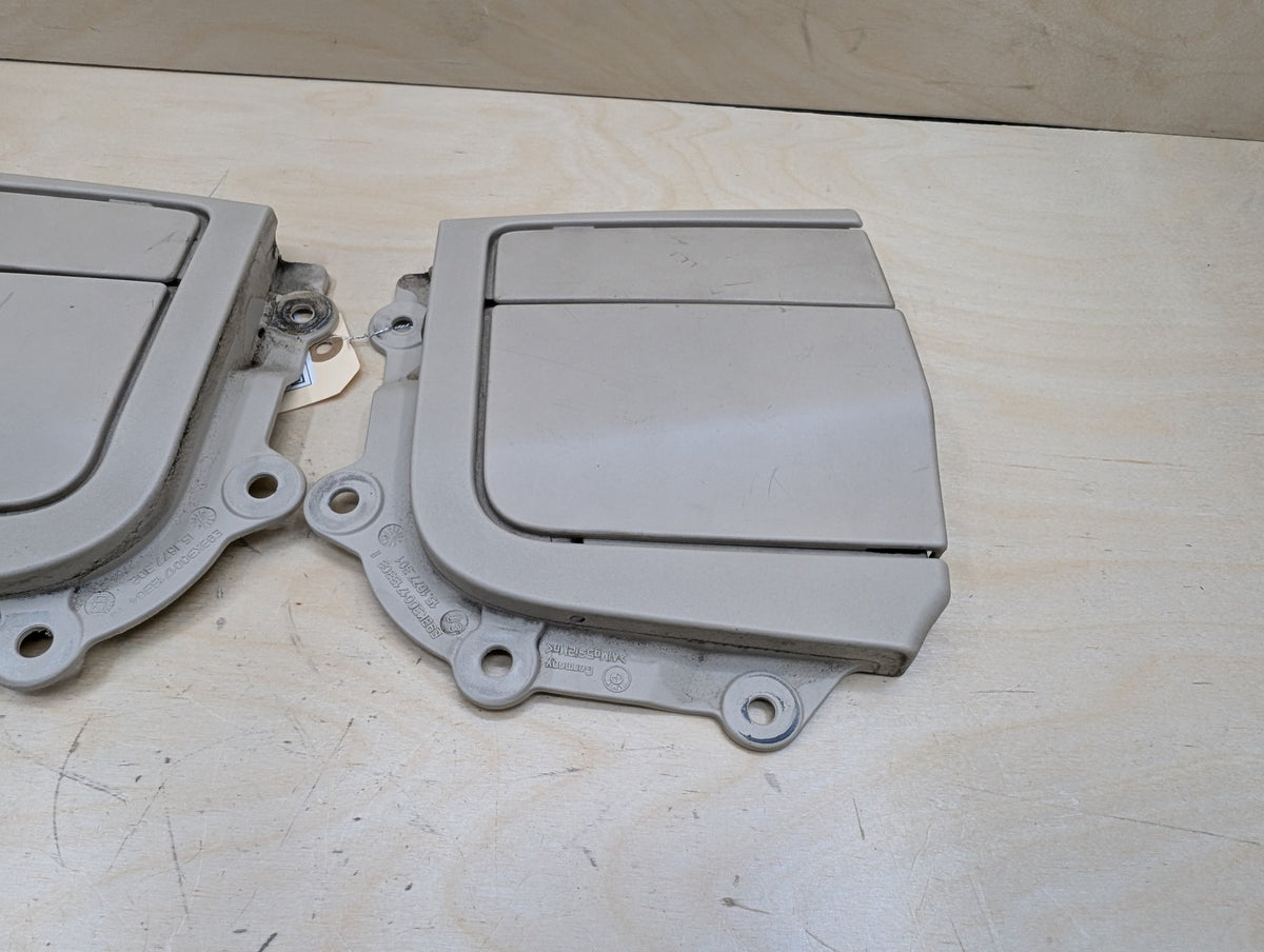 07-13 BMW E93 328 335 Left and Right Convertible Roof Top Hinge Cover Trim SET