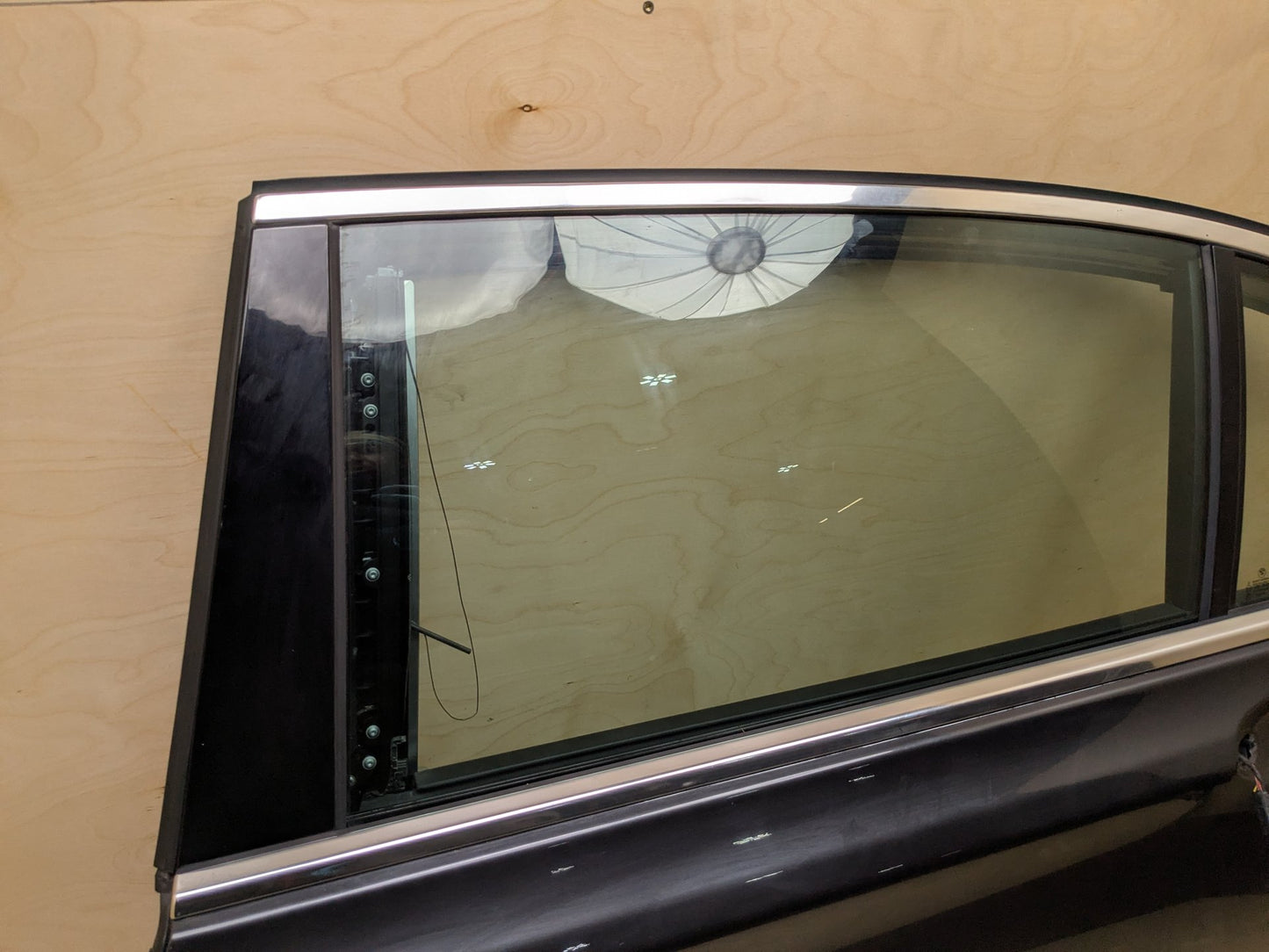 OEM BMW G11 G12 740 750 Rear Left Driver Aluminum Door Shell Panel Gray