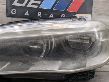 2014 - 2018 BMW X5 F15 Front Left Driver Headlight w/ Modules SET 7214855 N63B44O1