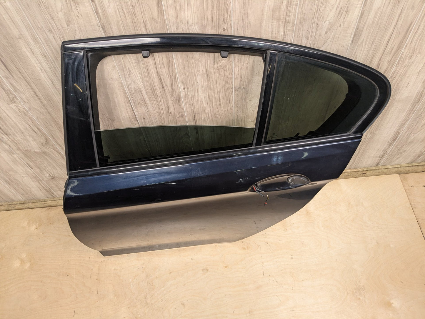 17-23 OEM BMW F90 G30 530 540 M550 M5 Rear Left Driver Door Shell Panel