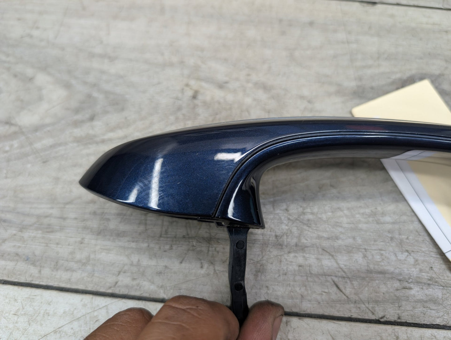 19-21 OEM BMW G30 F90 M5 M8 X5 COMFORT ACCESS Rear Right Door Handle Blue