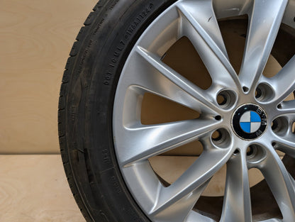 11-18 OEM BMW F25 F26 X3 X4 Alloy Rim Wheel 18x8" ET43 V Spoke Style 307