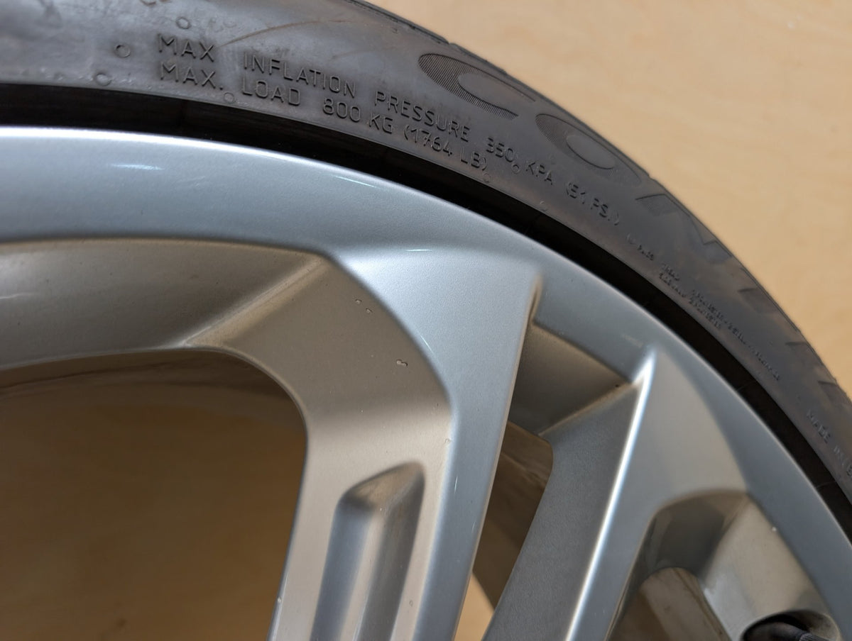 15-18 OEM Audi Q3 Wheel Rim 19x8.5 ET36 Alloy Double Spoke 8U0601025AD