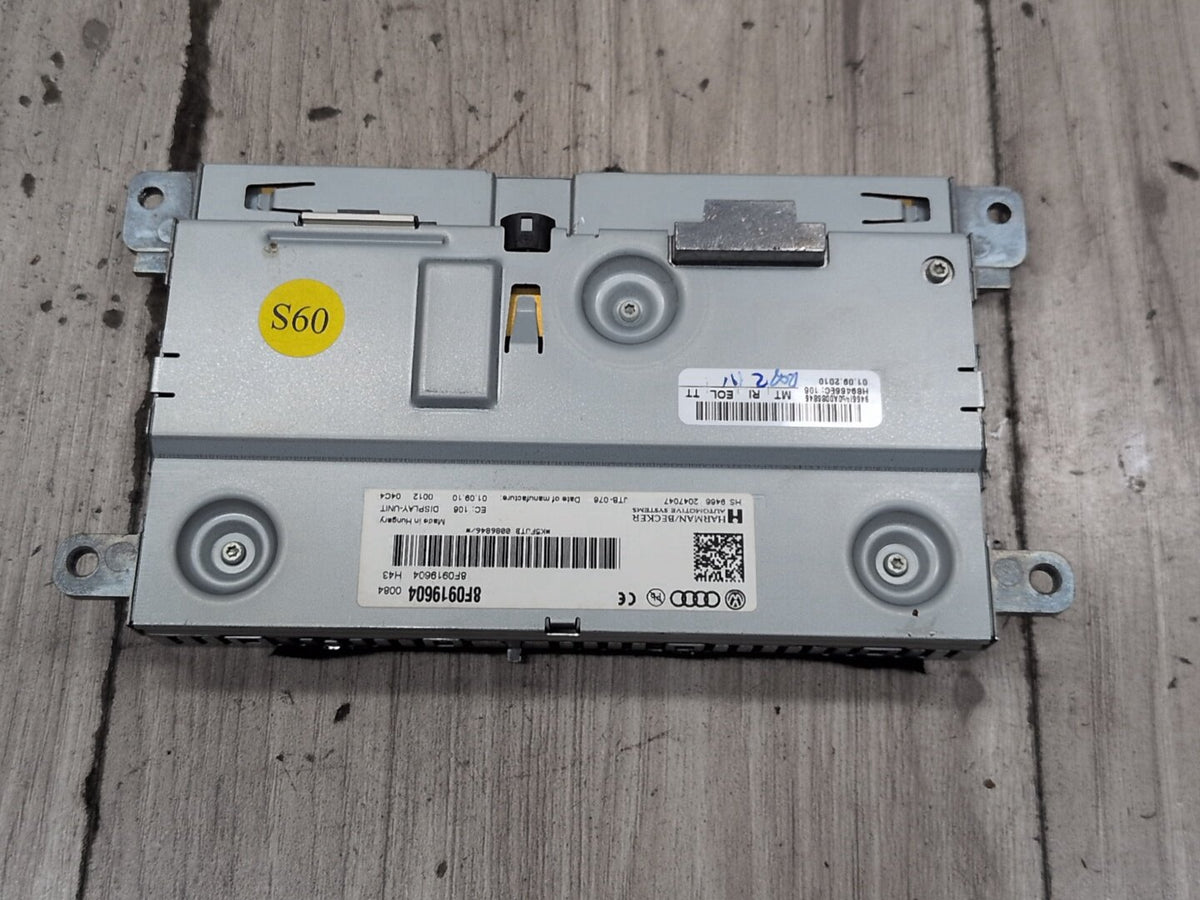 2010-2016 Audi S4 B8 Monitor Display Screen 8F0919604 OEM