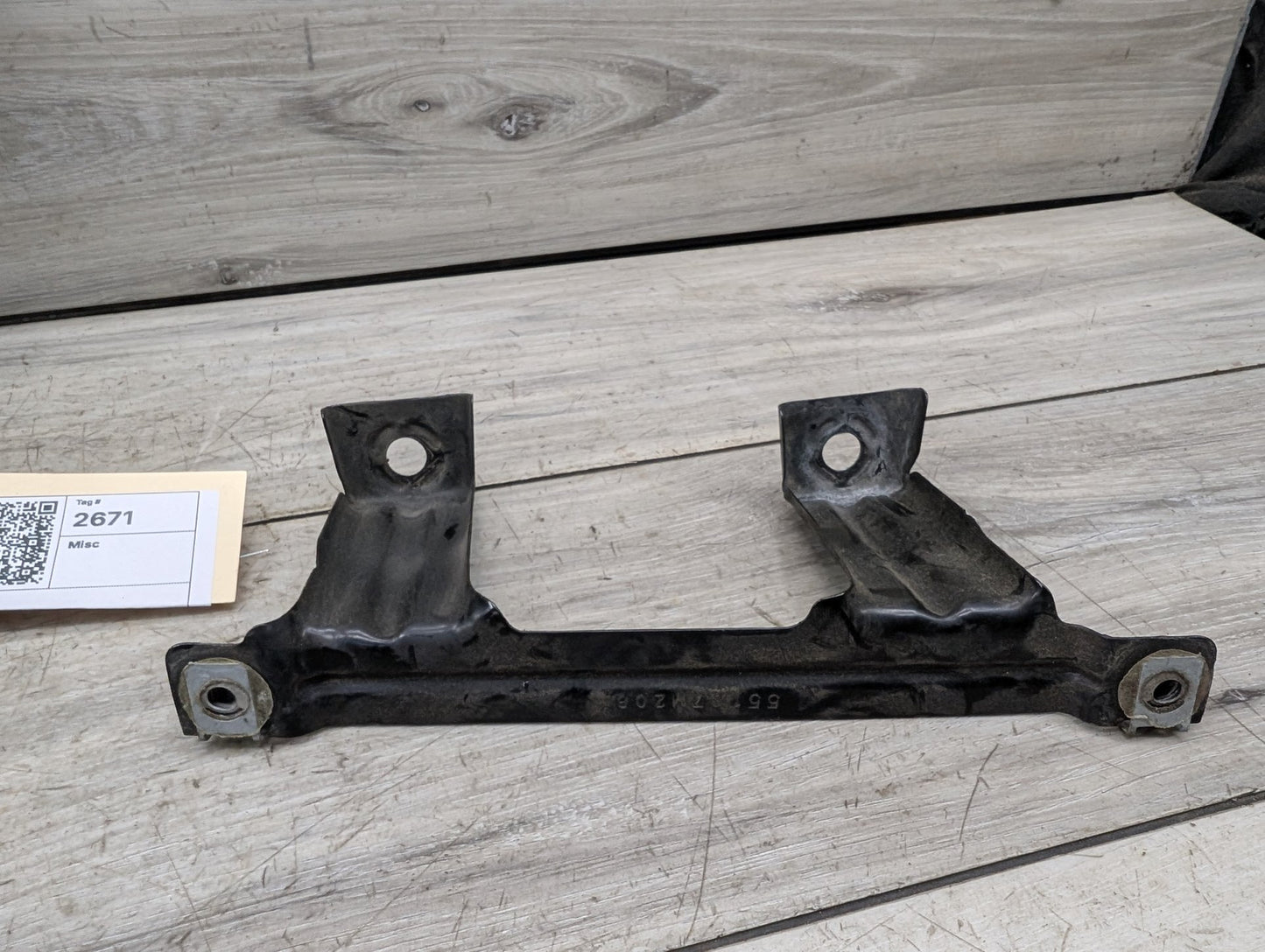 OEM BMW F15 F16 F85 F86 X5 X6 Front Left Driver Fender Mount Support Brackets