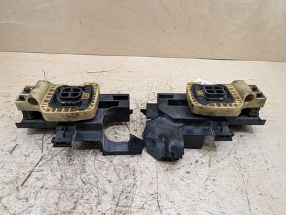 2016-2019 BMW 740i G12 Radiator Lower Mounting Brackets SET 8632128 OEM