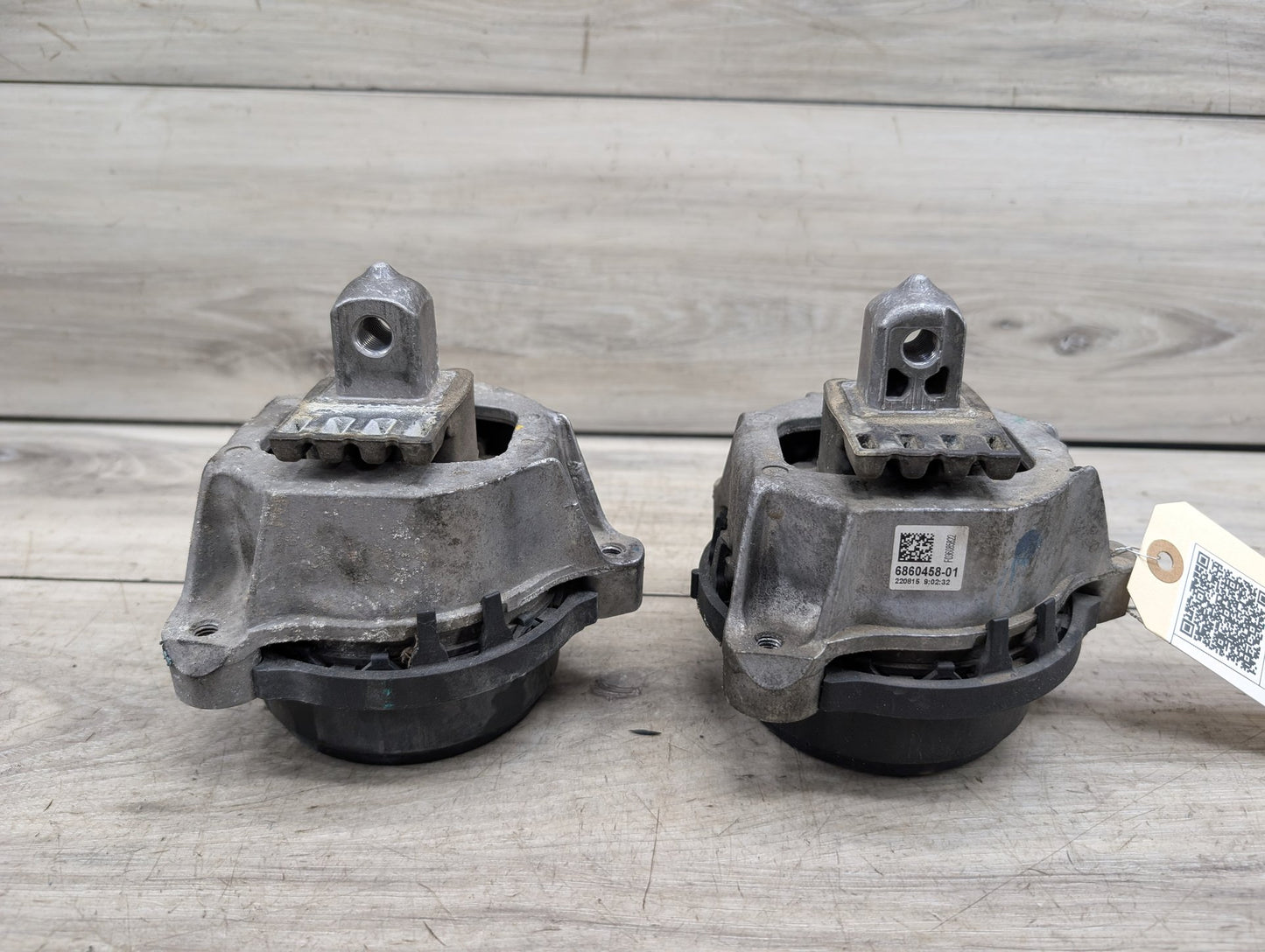 BMW G12 750Li N63B44O2 Left Right Engine Bracket Support Mount SET 6860457