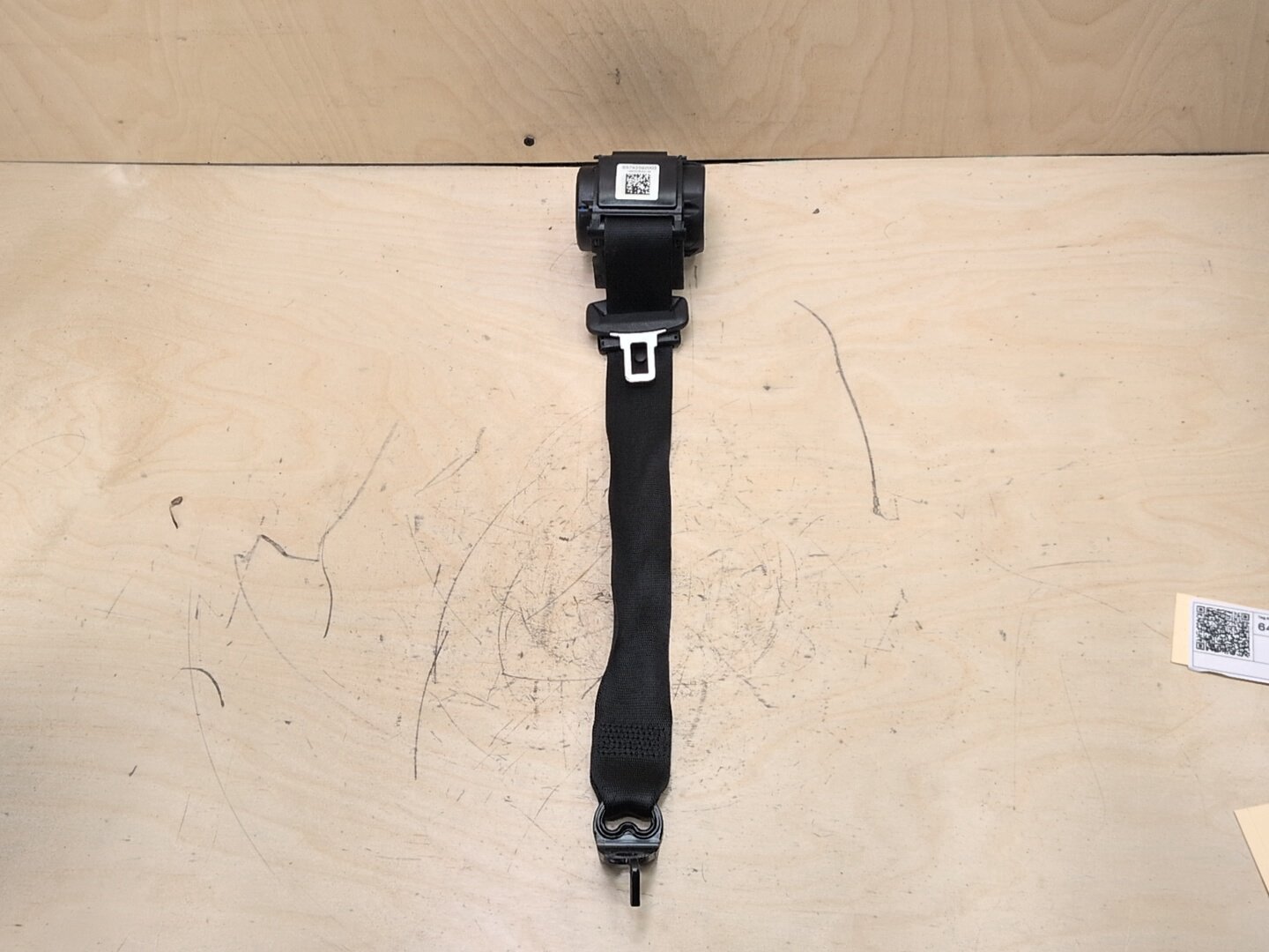 OEM BMW G11 G12 740 750 M760 B7 Rear Center Middle Seat Belt Retractor Black