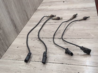 2010-2016 Audi S4 B8 Cat Catalytic Oxygen O2 Lambda Probe Sensors SET 06E906265R OEM