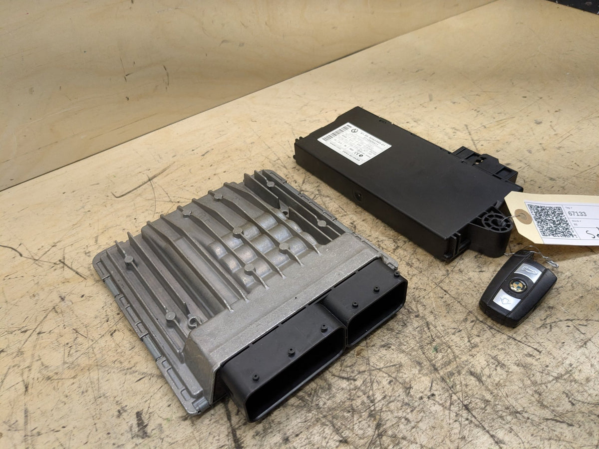 2007-2013 BMW 328i E92 Engine ECU DME Computer w/ Cas & Key SET 9262360