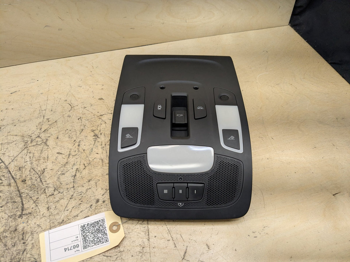 2012-2018 Audi A6 C7 Headliner Overhead Dome Light Switch Module 4G0947135E OEM