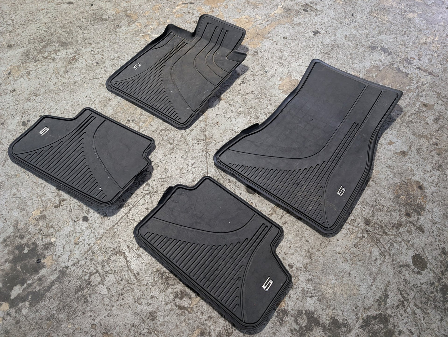 2017-2023 BMW 530i G30 Front Rear Left Right All Weather Mat Carpet Floor Mats SET 2414218