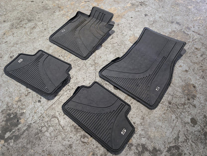 2017-2023 BMW 530i G30 Front Rear Left Right All Weather Mat Carpet Floor Mats SET 2414218