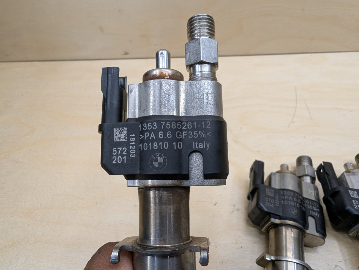 OEM BMW E90 E92 F02 F10 Engine N54 N63 High Pressure Fuel Injector SET INDEX 12