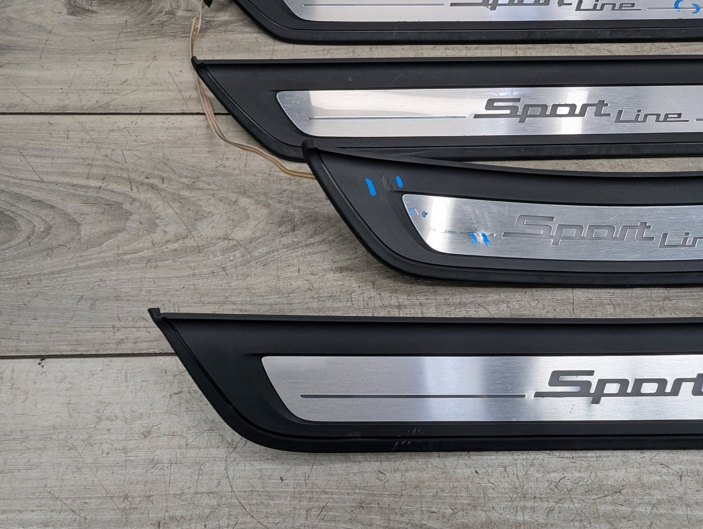 2017-2023 BMW 530i G30 Front Rear Left Right Scuff Plate Door Sill SPORT SET 7405774
