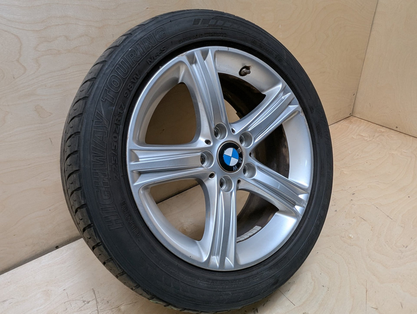 OEM BMW F30 F32 F33 F36 328 335 428 Wheel Rim 17x7.5 ET:37 Star Spoke Style 393
