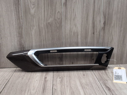 18-21 OEM BMW G01 G02 X3 X4 Dash Dashboard Center Air Vent Trim Panel DARK OAK