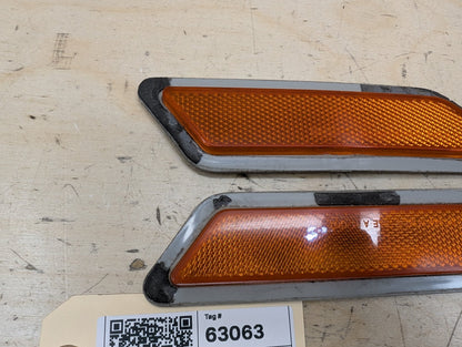 2012-2018 BMW 328i F30 Front Left Right Bumper Reflectors SET