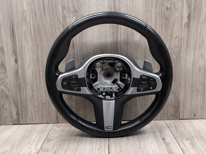 17-23 OEM BMW G12 G30 530 540 M550 M SPORT Steering Wheel Assembly 8008179