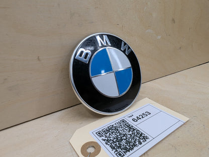 OEM BMW E82 E92 F02 F10 F22 F30 F44 F82 Rear Trunk Lid Round Emblem Logo 82MM