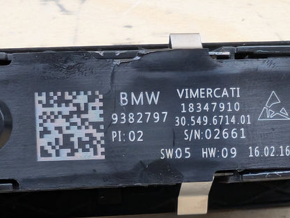 2016-2022 BMW 750i G12 Front Left Driver Seat Memory Switch 9382797
