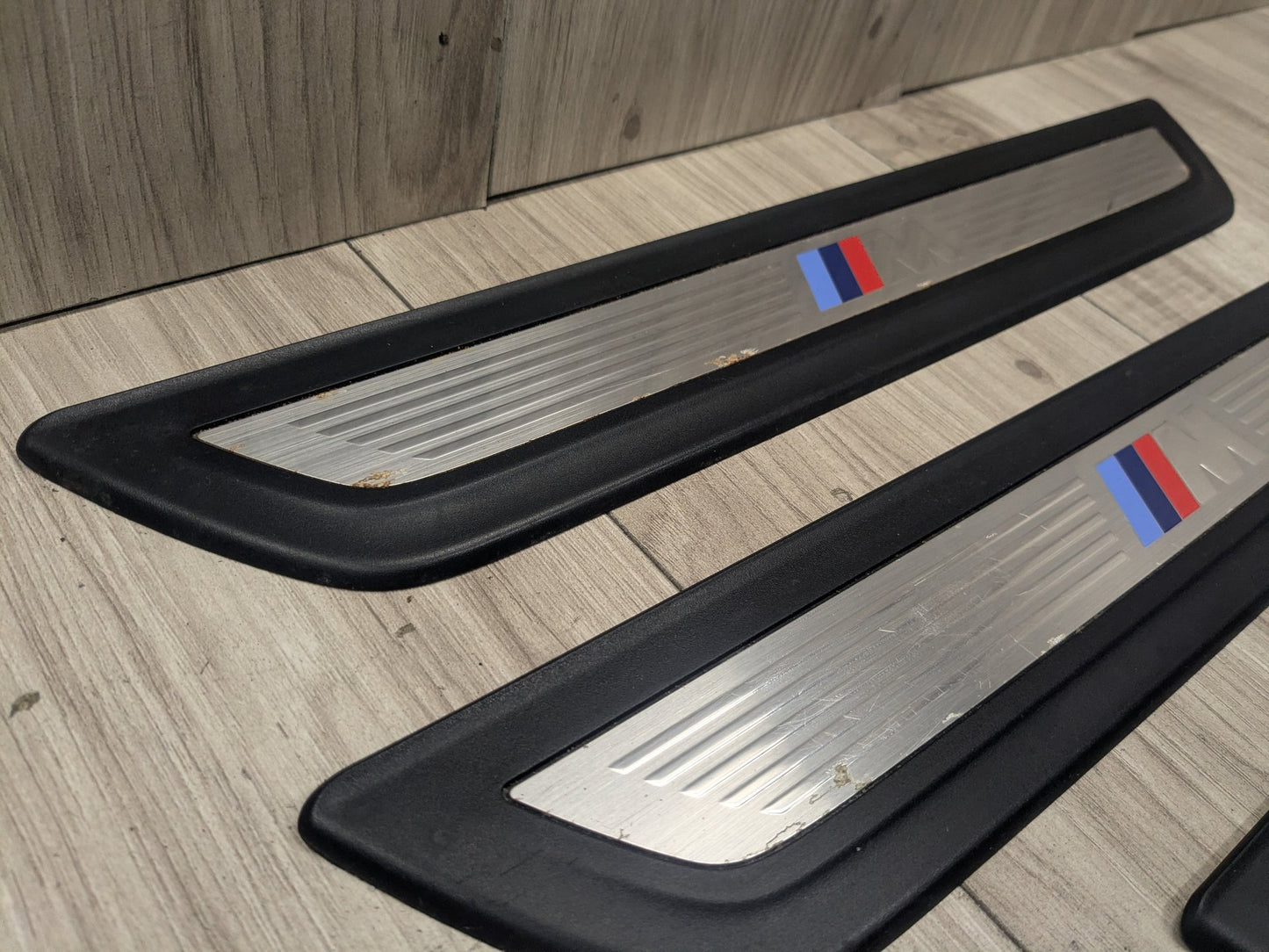 2011 - 2017 BMW X3 F25 Front Rear Left Right Scuff Plate Door Sill SET 8050461 N20B20O0