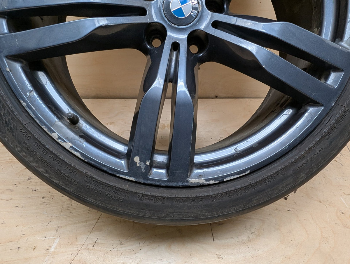 OEM BMW G11 G12 G32 740 750 M760 Wheel Rim 20x8.5" ET25 Double Spoke Style 648M