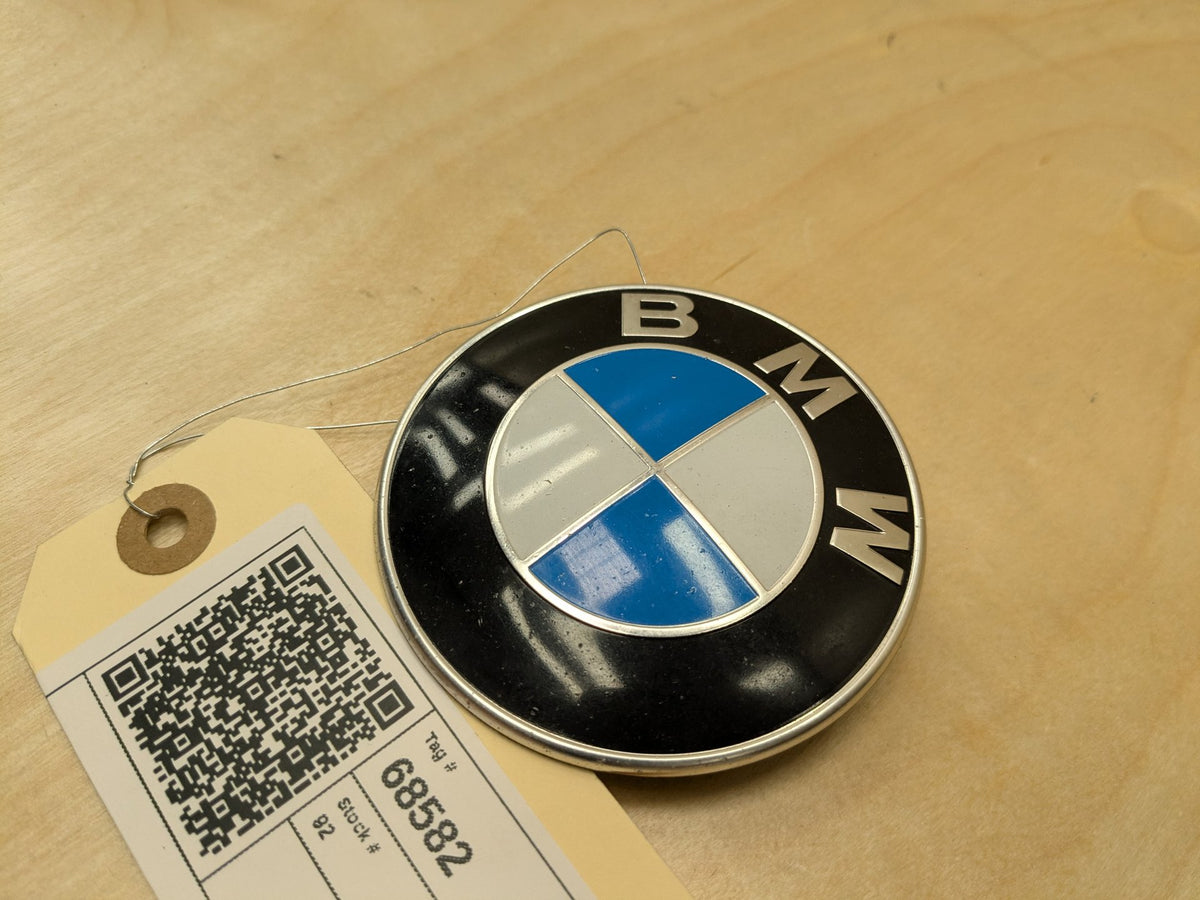 OEM BMW E82 E92 F02 F10 F22 F30 F44 F82 Rear Trunk Lid Round Emblem Logo 82MM