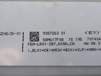 OEM BMW F30 F32 F33 F36 F80 F82 F83 Body Control Junction Box Module FEM + Key