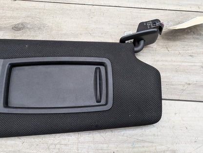 17-20 OEM BMW F90 G30 530 540 M550 M5 Interior Right Passenger Sun Visor Black