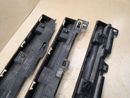 2012-2018 BMW 320i F30 Left Driver Side Skirt Rocker Panel Brackets SET 7256915
