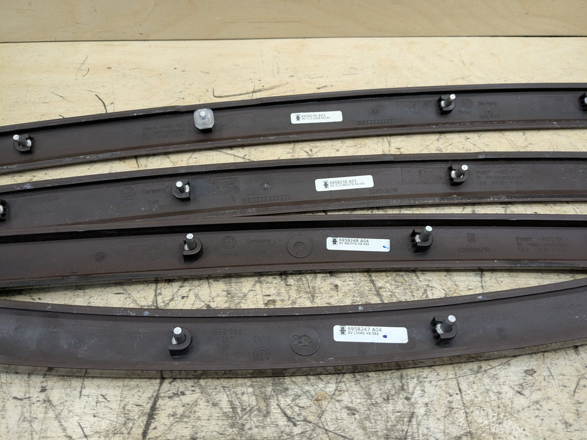 2007-2013 BMW 335i E92 Center Console Trim SET 6958235