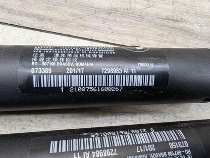 2014 - 2019 BMW 340 F34 Rear Left Right Liftgate Trunk Lid Strut Shock Supports SET 7298983 B58B30M0