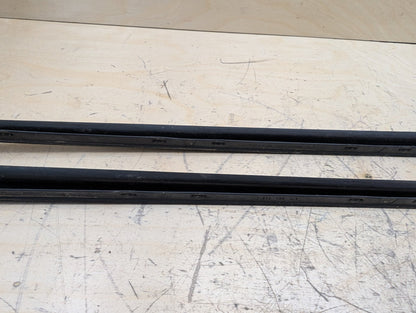 2011-2017 Audi RS5 8T Front Left Right Side Windshield Drip Trim Molding SET 8T0854327A OEM