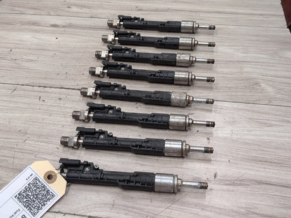 OEM BMW F10 F13 M5 M6 Engine S63 N63 V8 High Pressure Fuel Injectors SET (8) EU5
