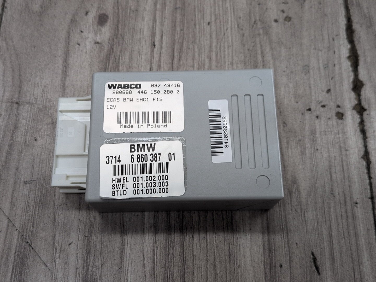 14-19 OEM BMW F15 F16 F85 F86 X5 X6 Air Suspension Control Module Unit