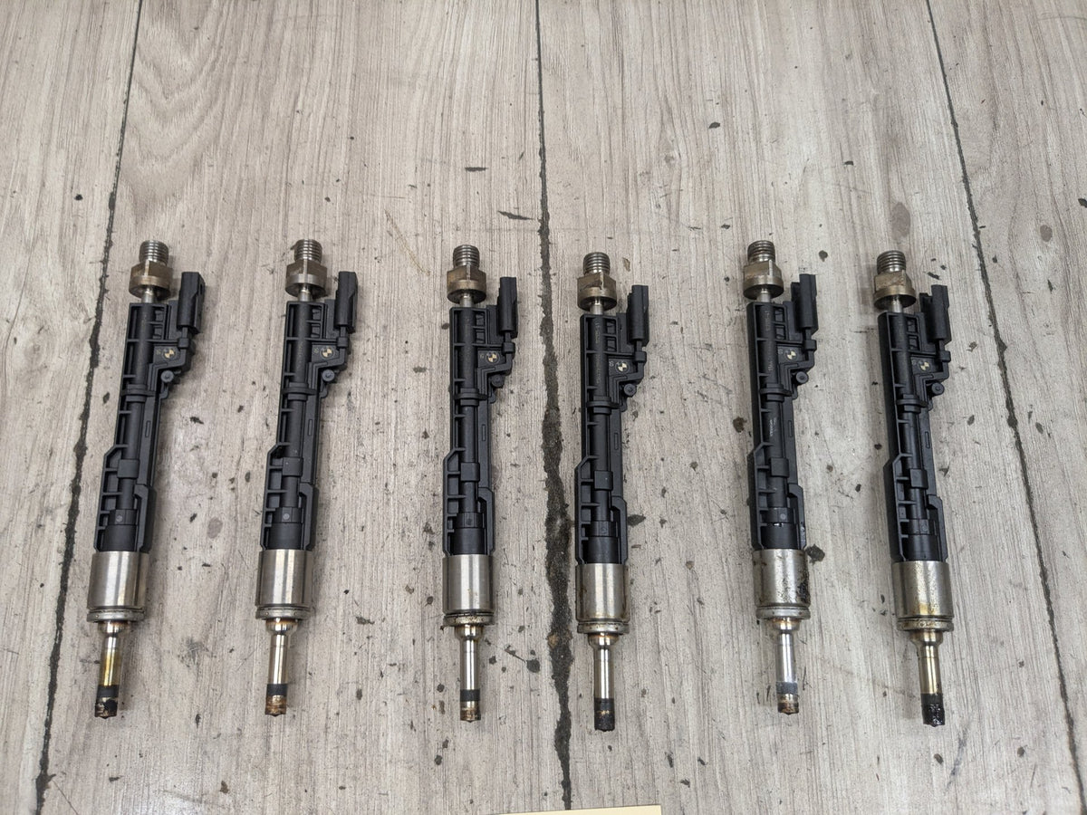 2017 BMW F16 X6 Engine Motor Injector SET 7639994